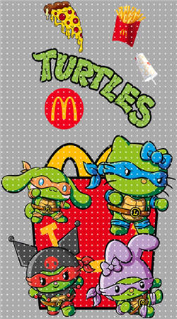 Keychain sticker-Y 1178